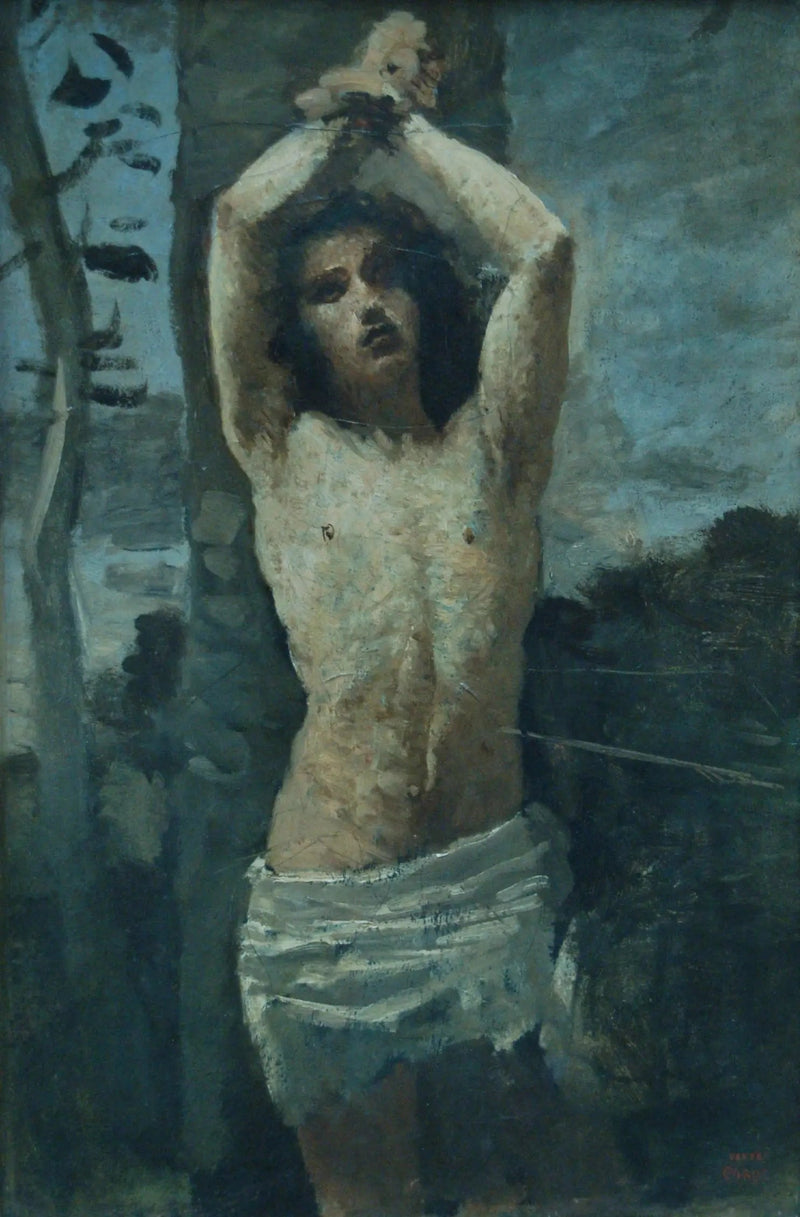 São Sebastião - Jean-Baptiste Camille Corot