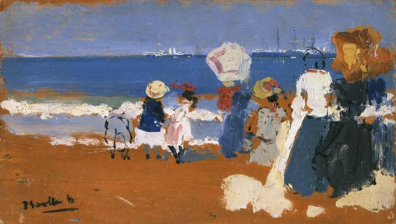 São Sebastião (Guarda-sol) - Joaquín Sorolla