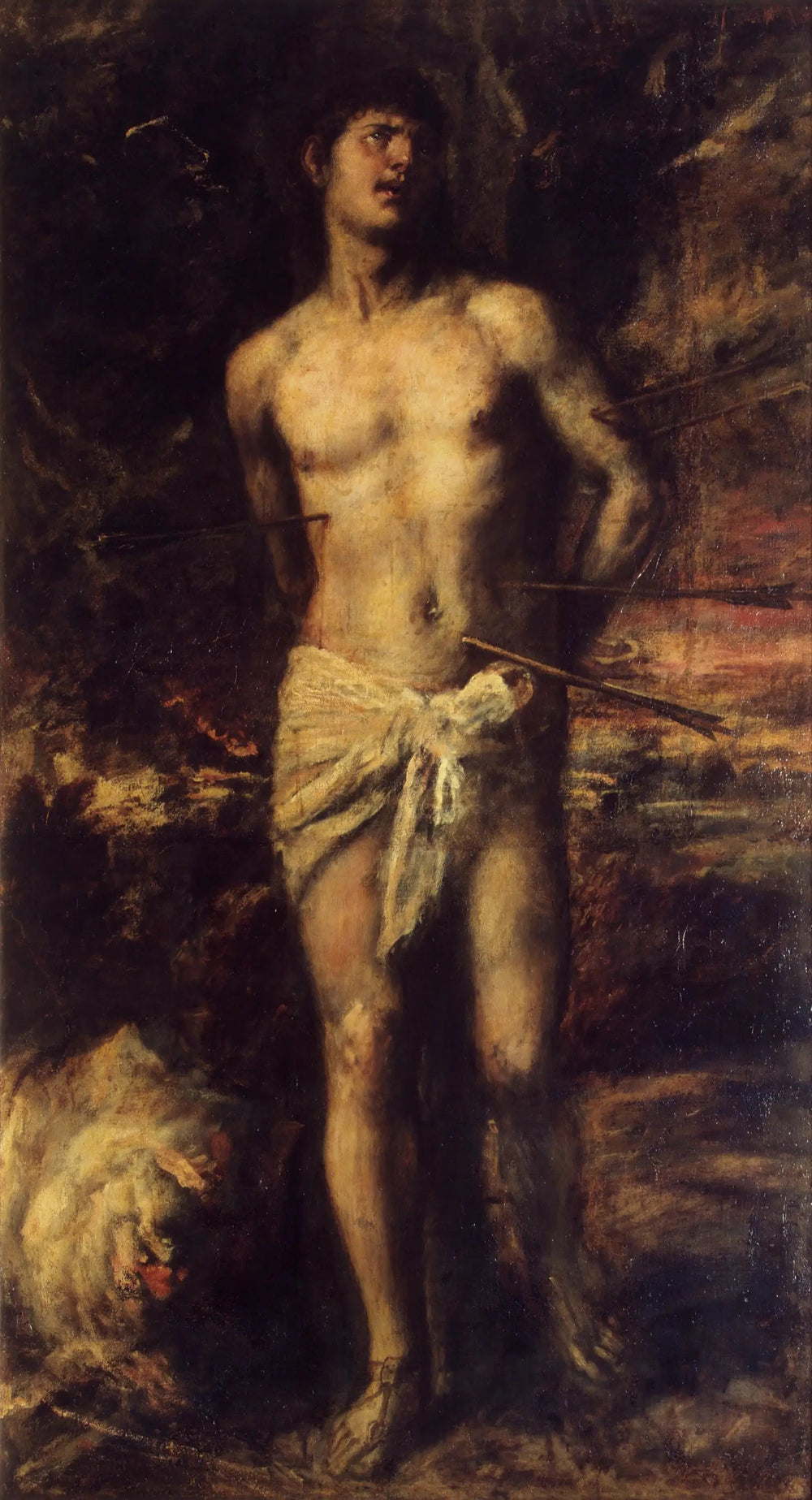 Saint Sébastien - Titian image 1 reproduction réalisée par Alpha Reproduction
