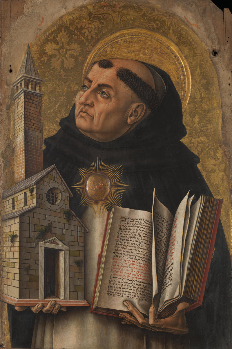 São Tomás de Aquino - Carlo Crivelli