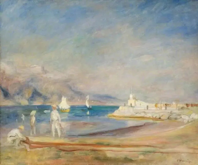 Saint-Tropez, França - Pierre-Auguste Renoir