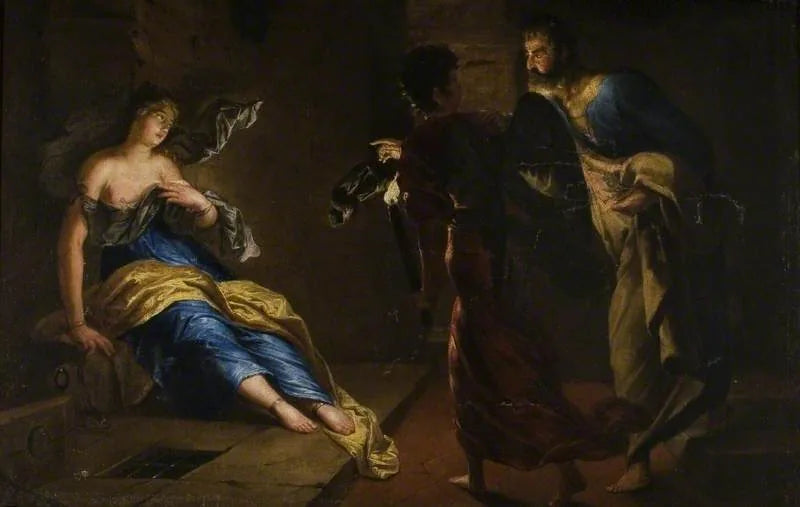 Santa Ágata Curada por São Pedro - Gerrit van Honthorst
