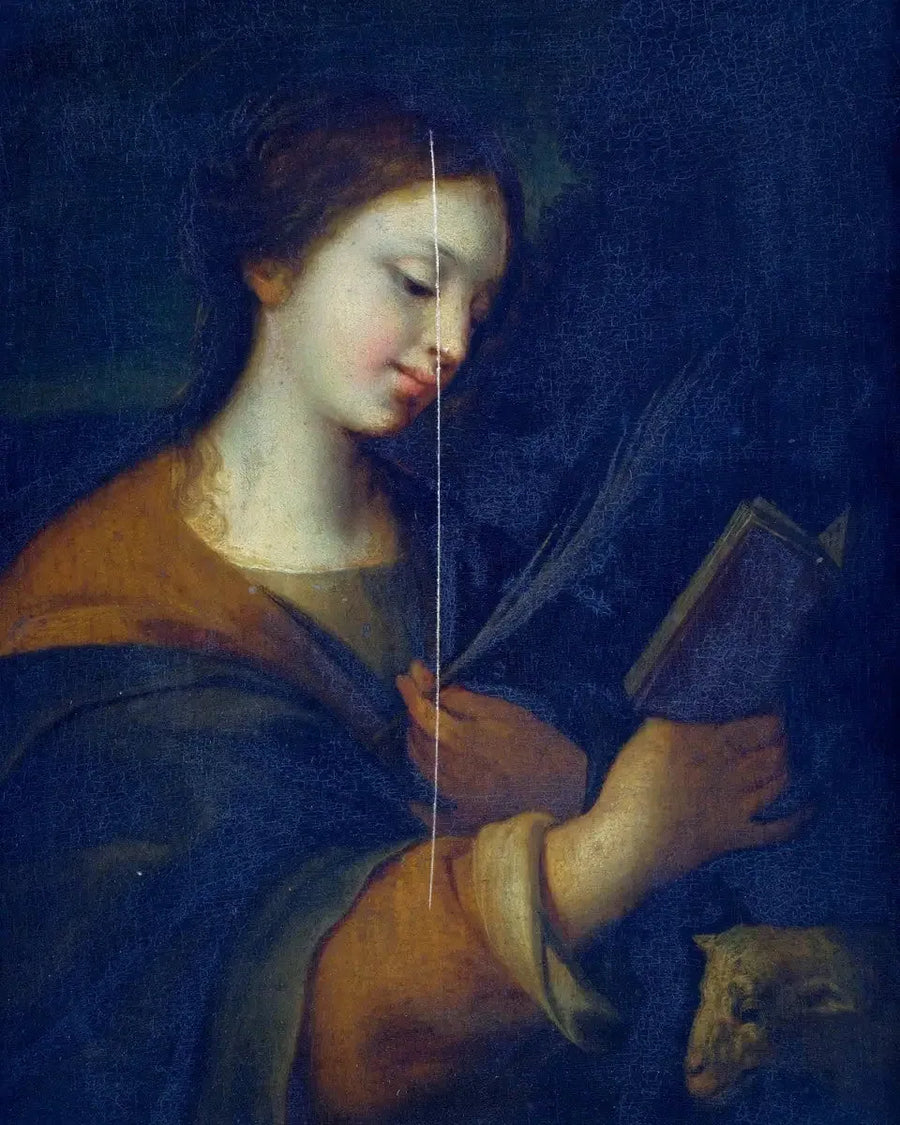 Santa Inês - Antonio da Correggio