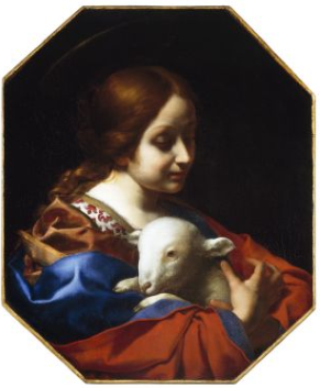 Santa Inês - Carlo Dolci