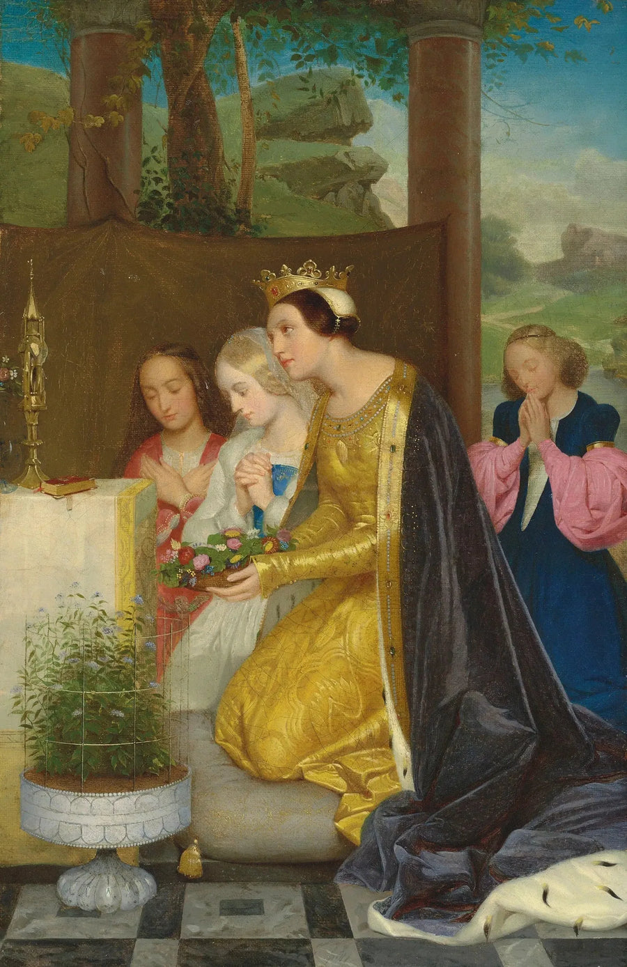 Santa Amélia - Paul Delaroche