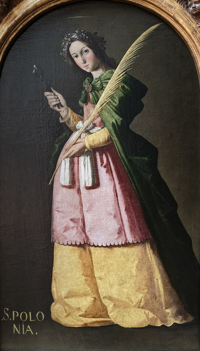 Sainte-Apolline - Francisco de Zurbarán