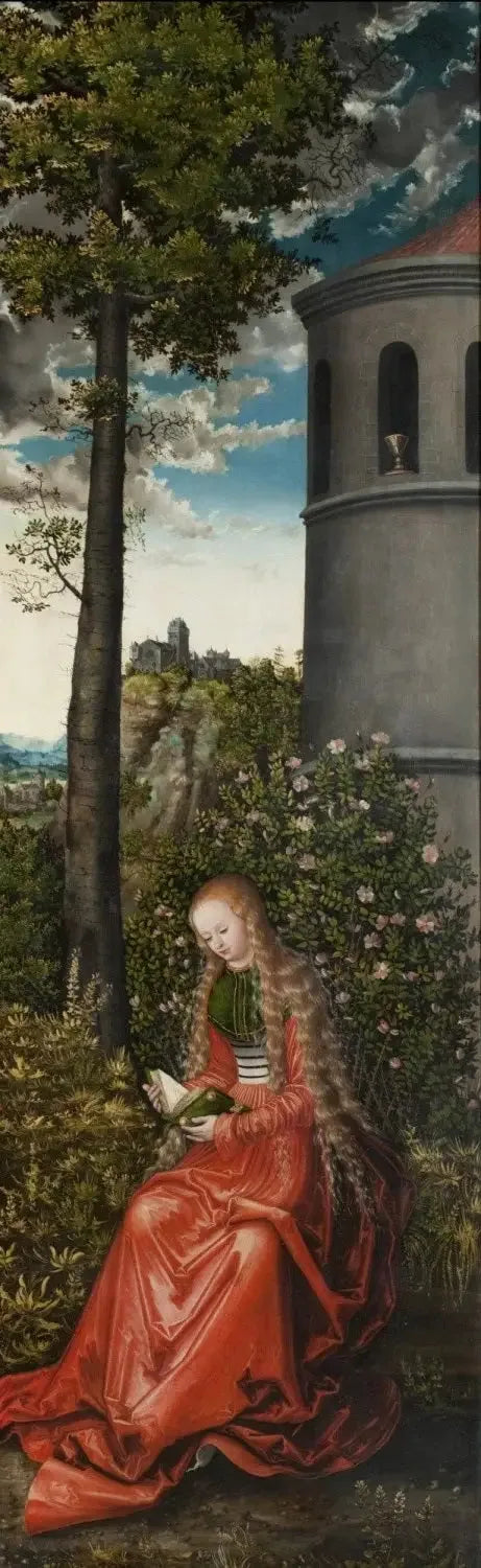 Santa Bárbara - Lucas Cranach, o Velho