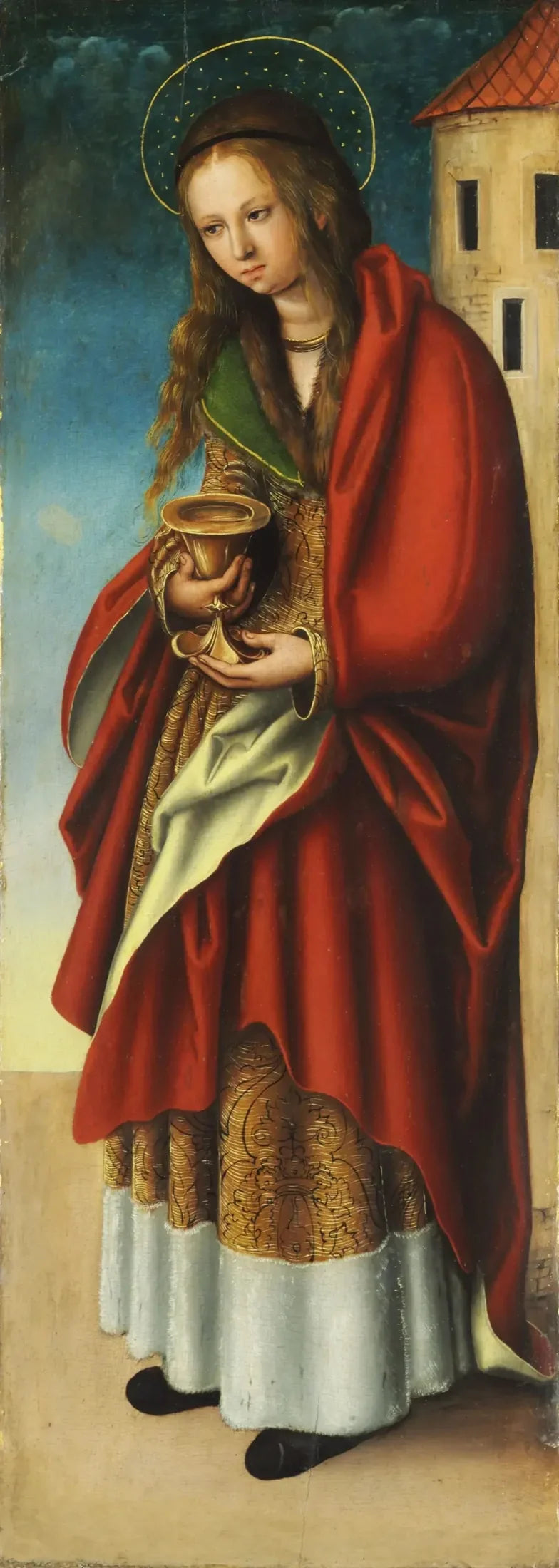 Santa Bárbara - Lucas Cranach, o Velho