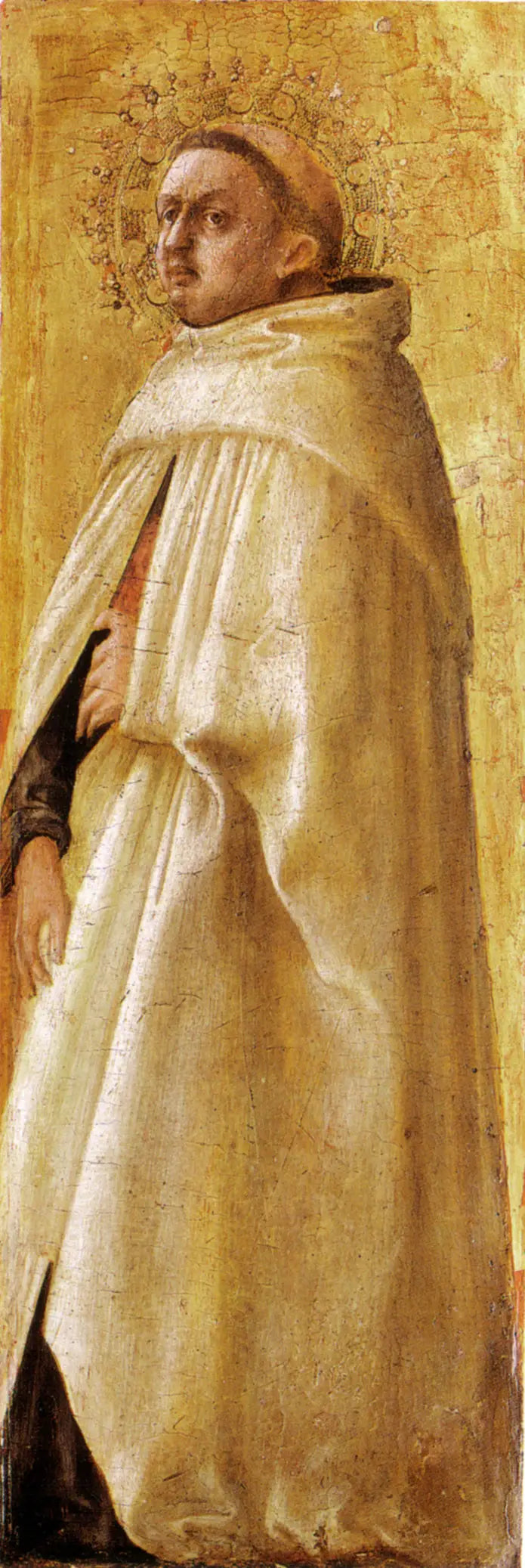 Santa Carmelita Imberbe - Masaccio