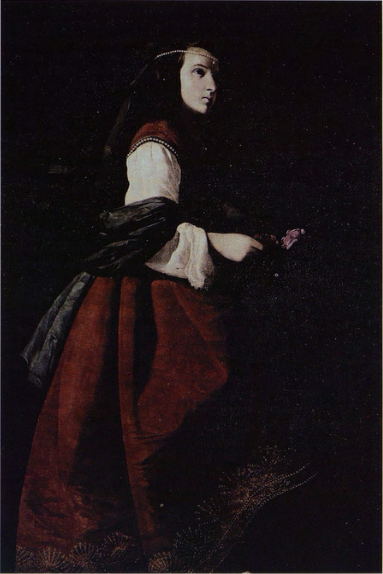 Santa Casilda - Francisco de Zurbarán