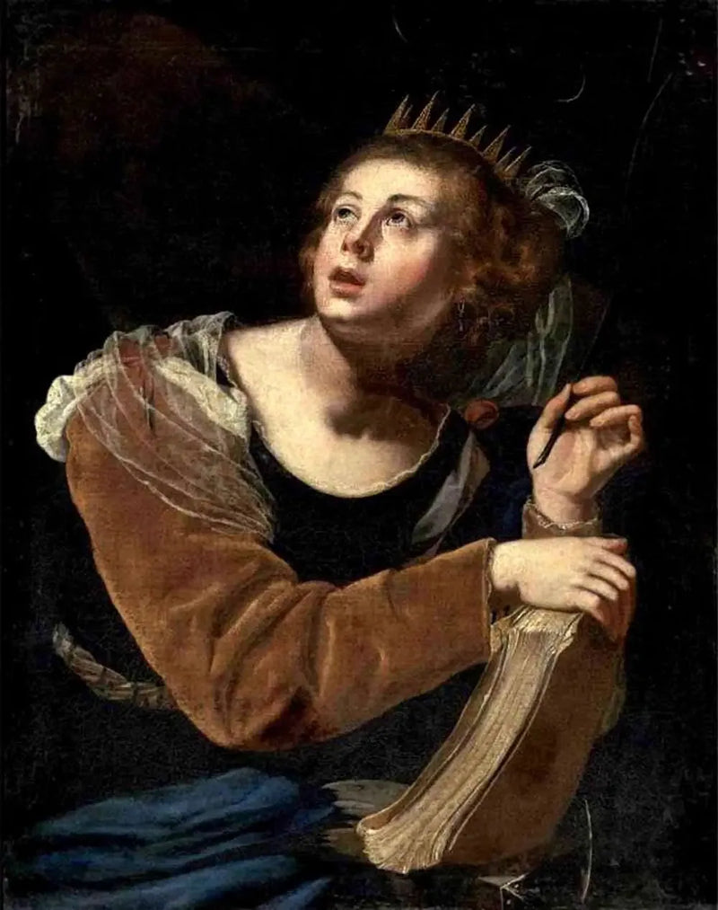 Santa Catarina de Alexandria - Artemisia Gentileschi