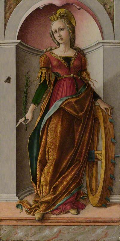 Santa Catarina de Alexandria - Carlo Crivelli