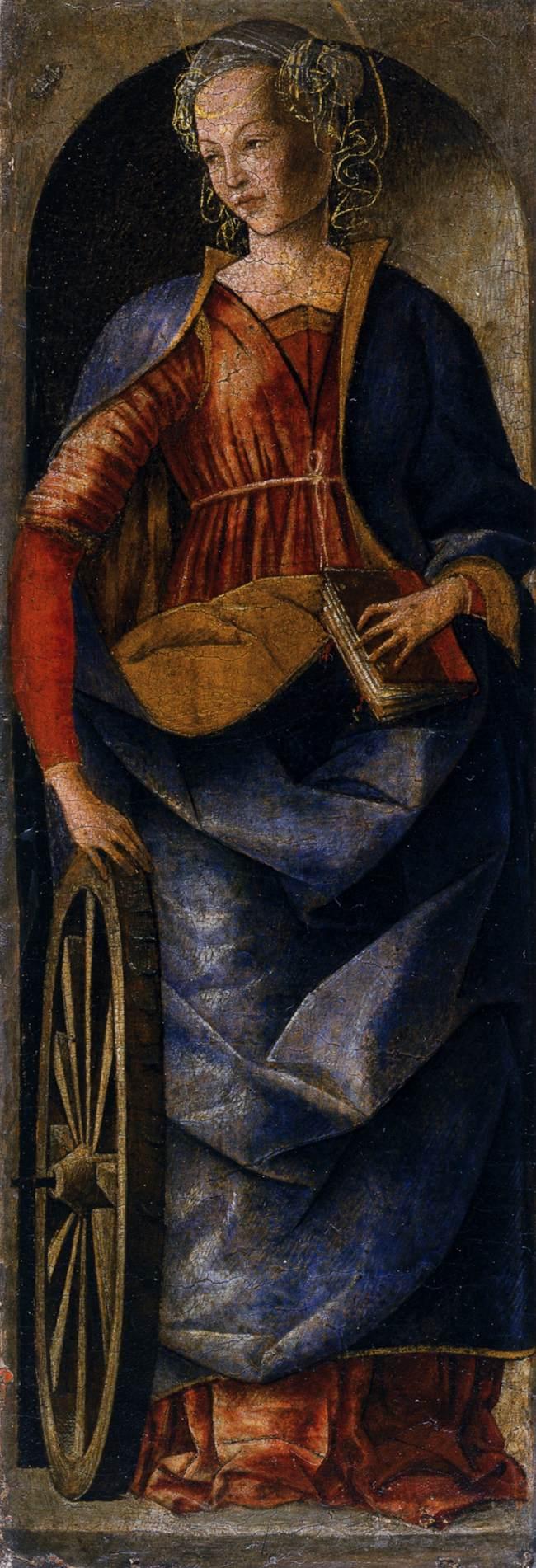Santa Catarina de Alexandria - Ercole de’ Roberti