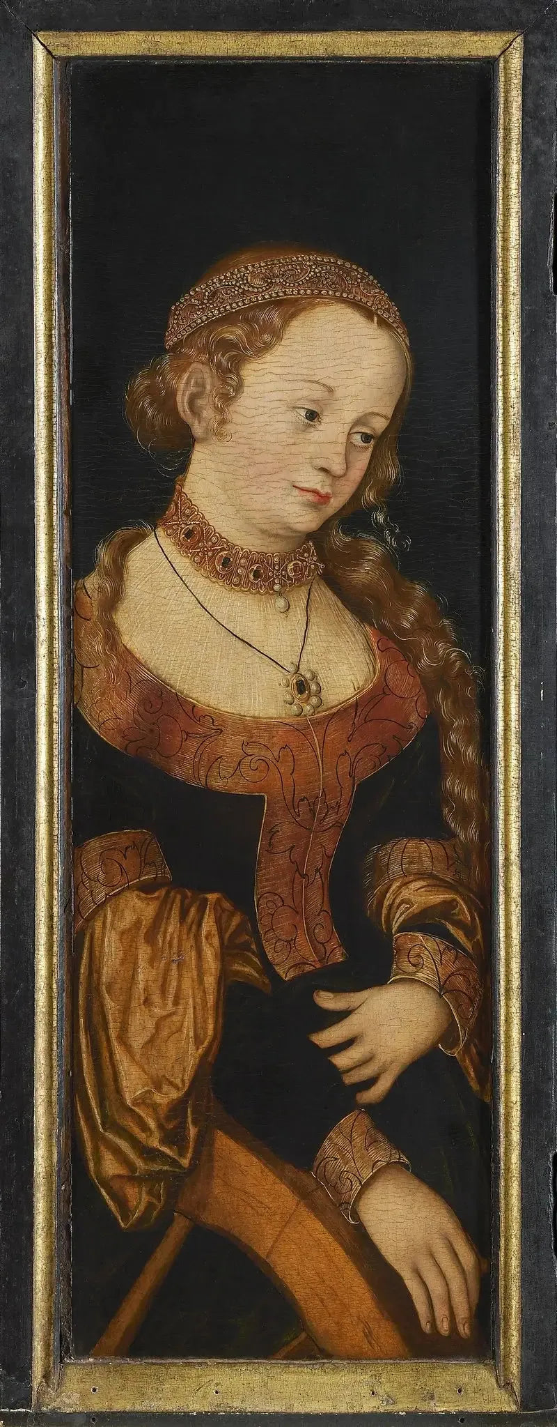 Santa Catarina de Alexandria - Lucas Cranach, o Velho