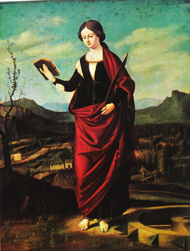 Santa Catarina de Alexandria - Marco Basaiti