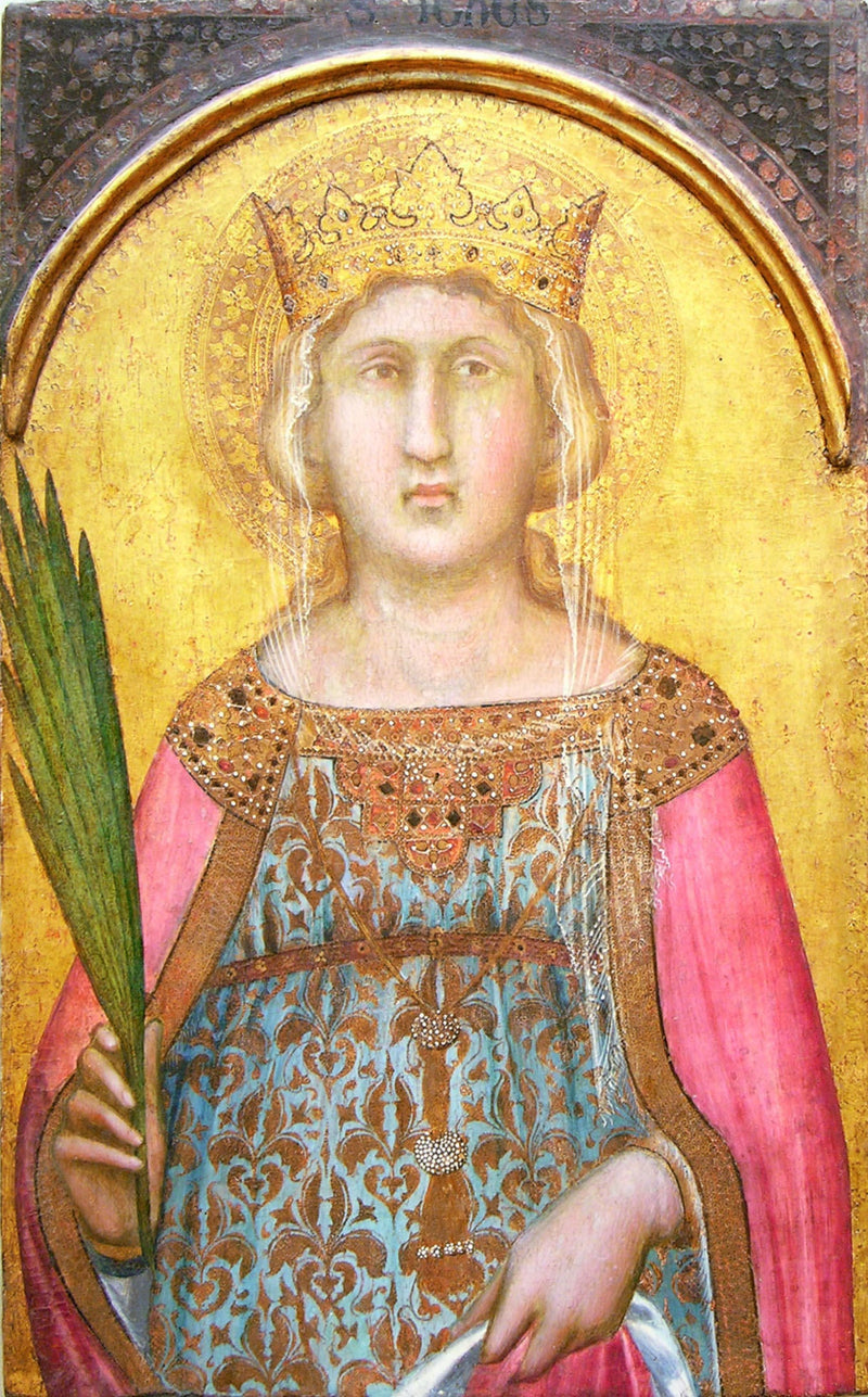 Santa Catarina de Alexandria - Pietro Lorenzetti