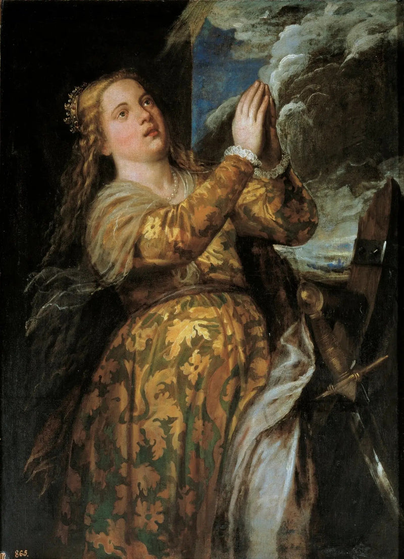 Santa Catarina de Alexandria - Titian