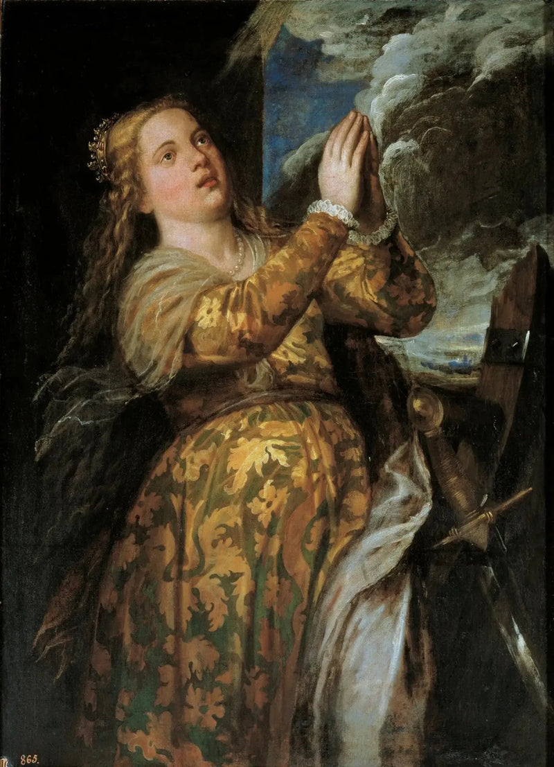 Santa Catarina de Alexandria - Titian