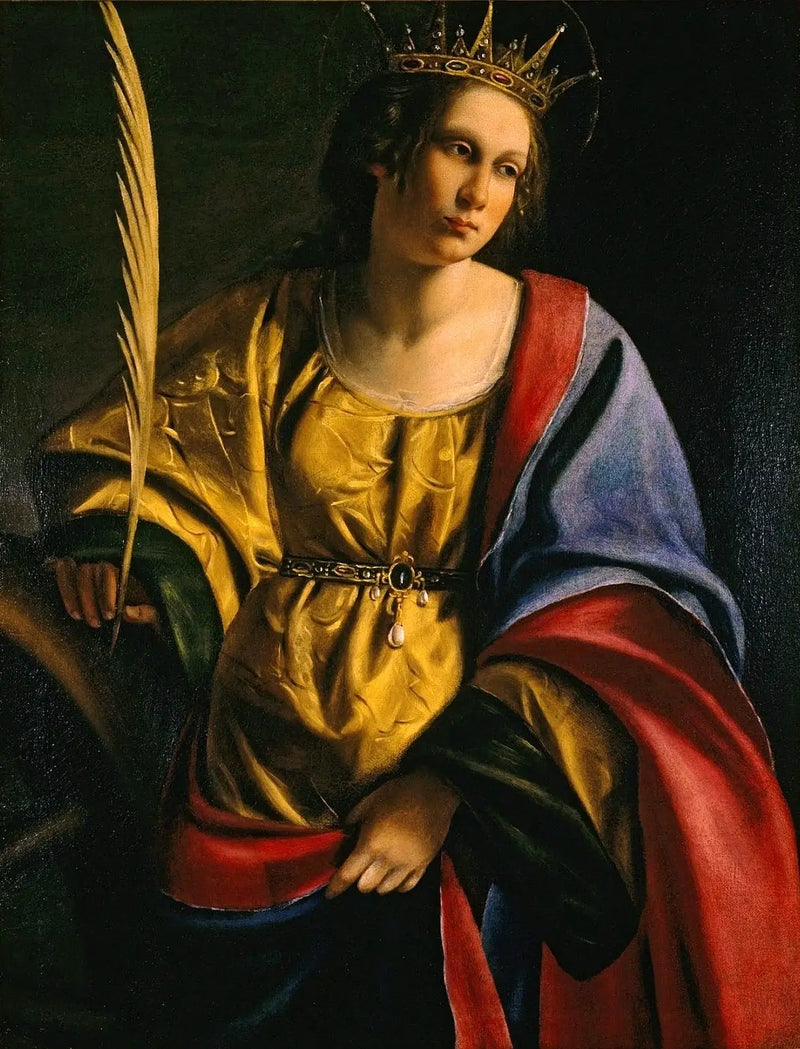 Santa Catarina de Alexandria - Artemisia Gentileschi