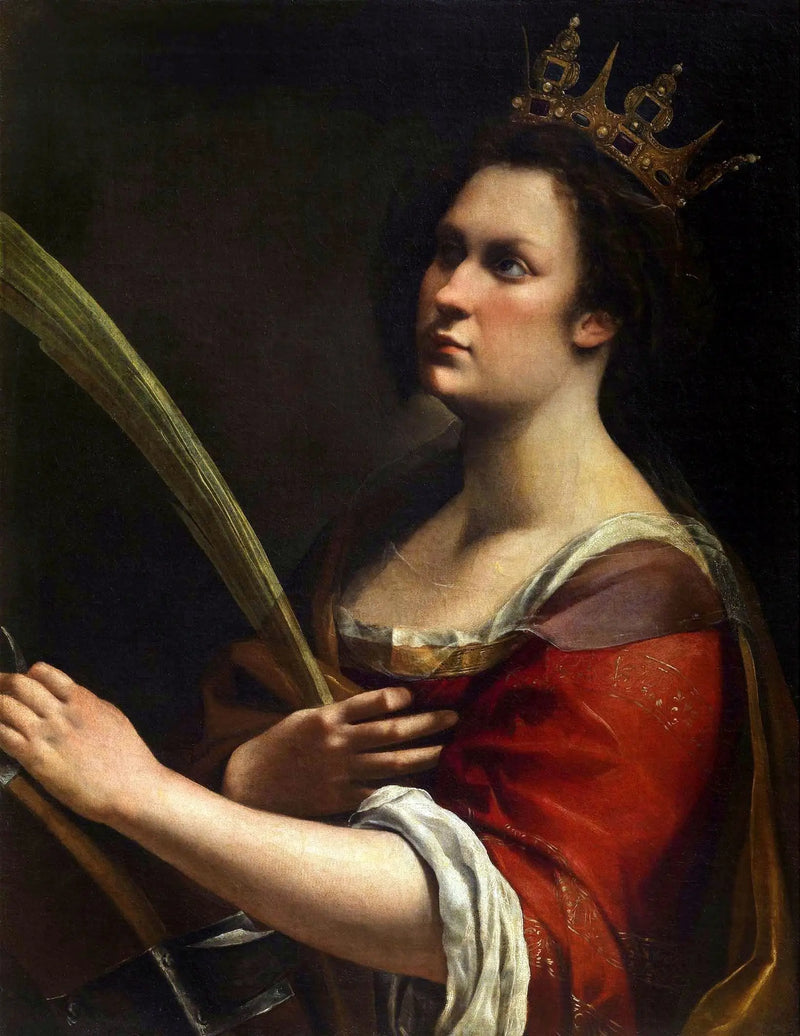 Santa Catarina de Alexandria - Artemisia Gentileschi