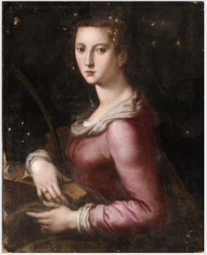 Santa Catarina de Alexandria - Bronzino
