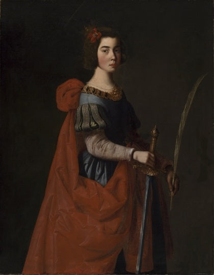 Sainte Catherine d’Alexandrie - Francisco de Zurbarán - Alpha Reproduction