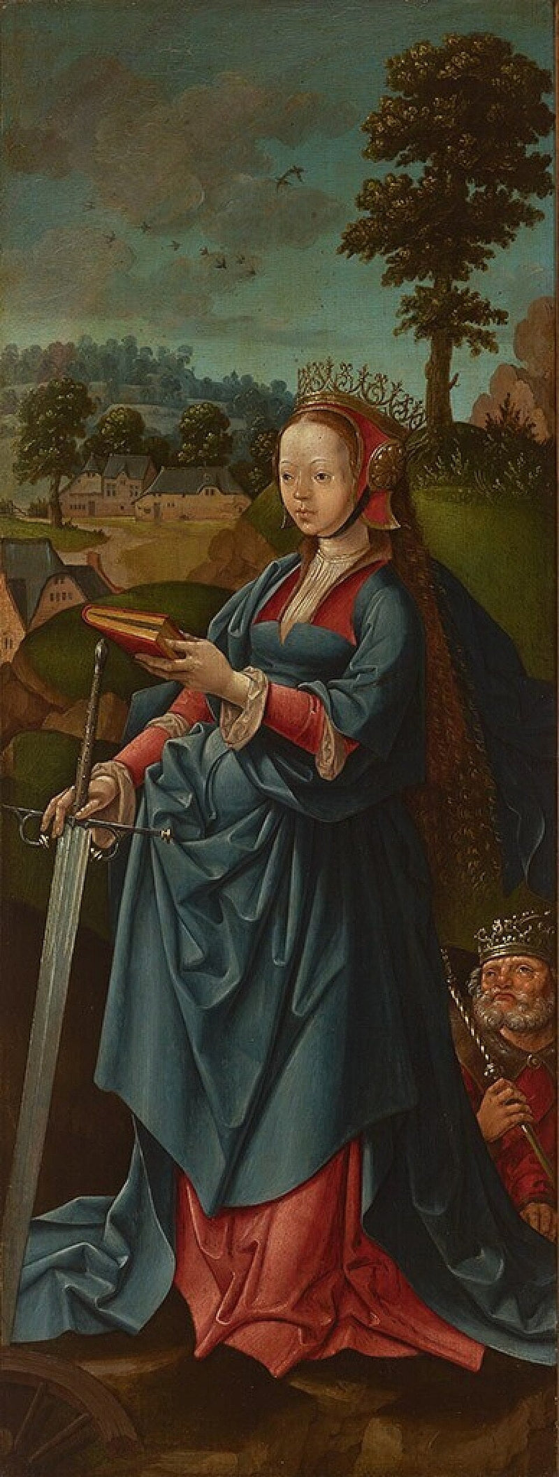 Santa Catarina - Jacob Cornelisz van Oostsanen