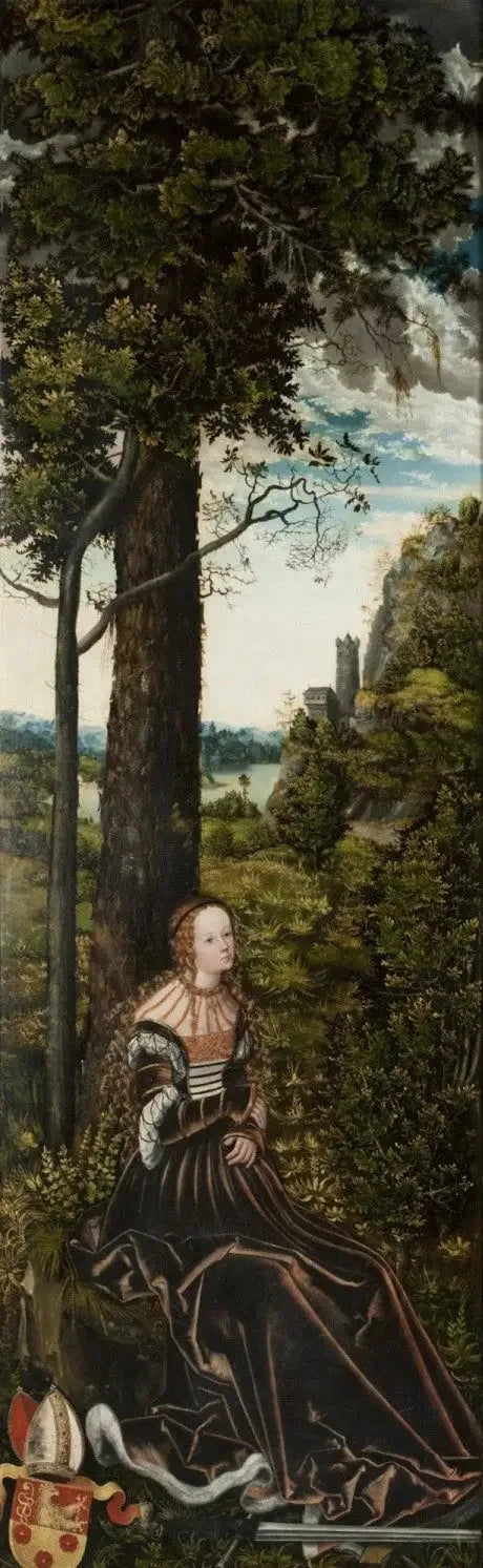 Santa Catarina - Lucas Cranach, o Velho