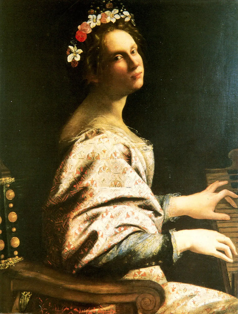 Santa Cecília - Artemisia Gentileschi