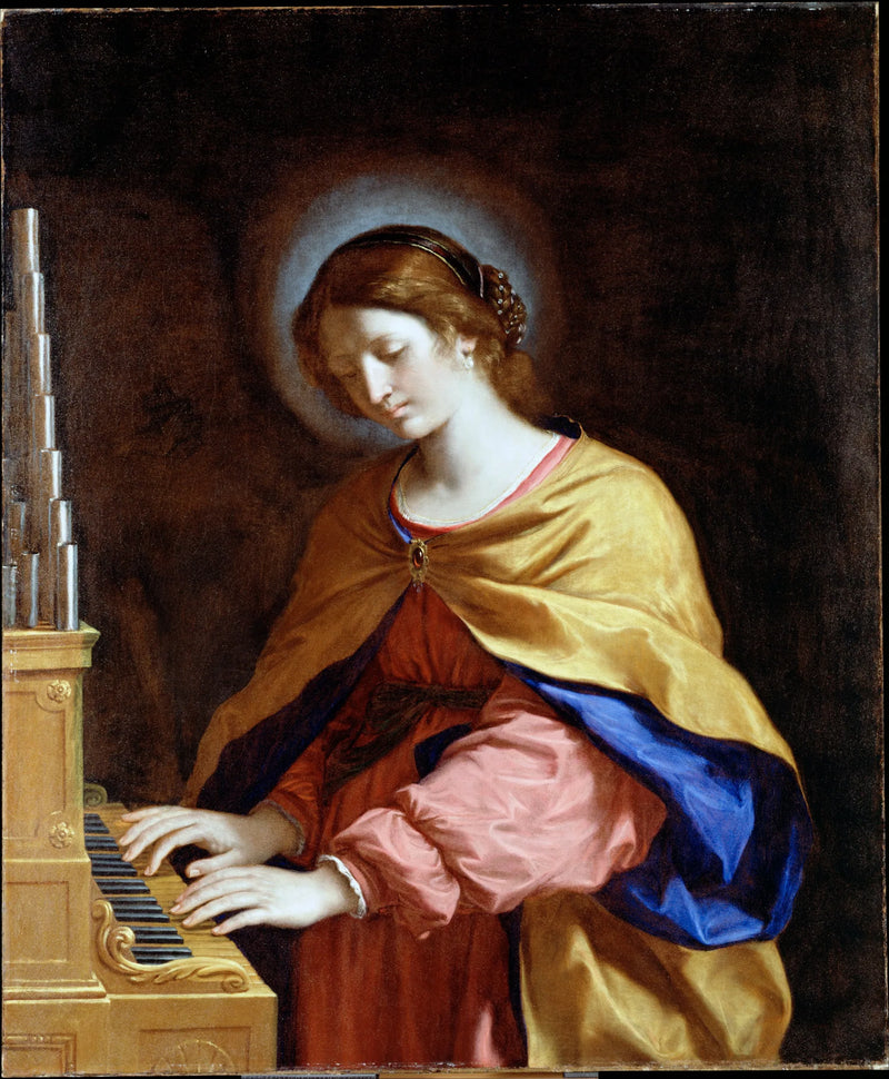 Santa Cecília - Guercino
