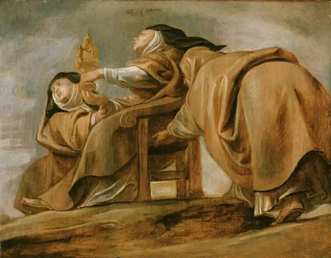 Santa Clara de Assis, 1620 - Peter Paul Rubens
