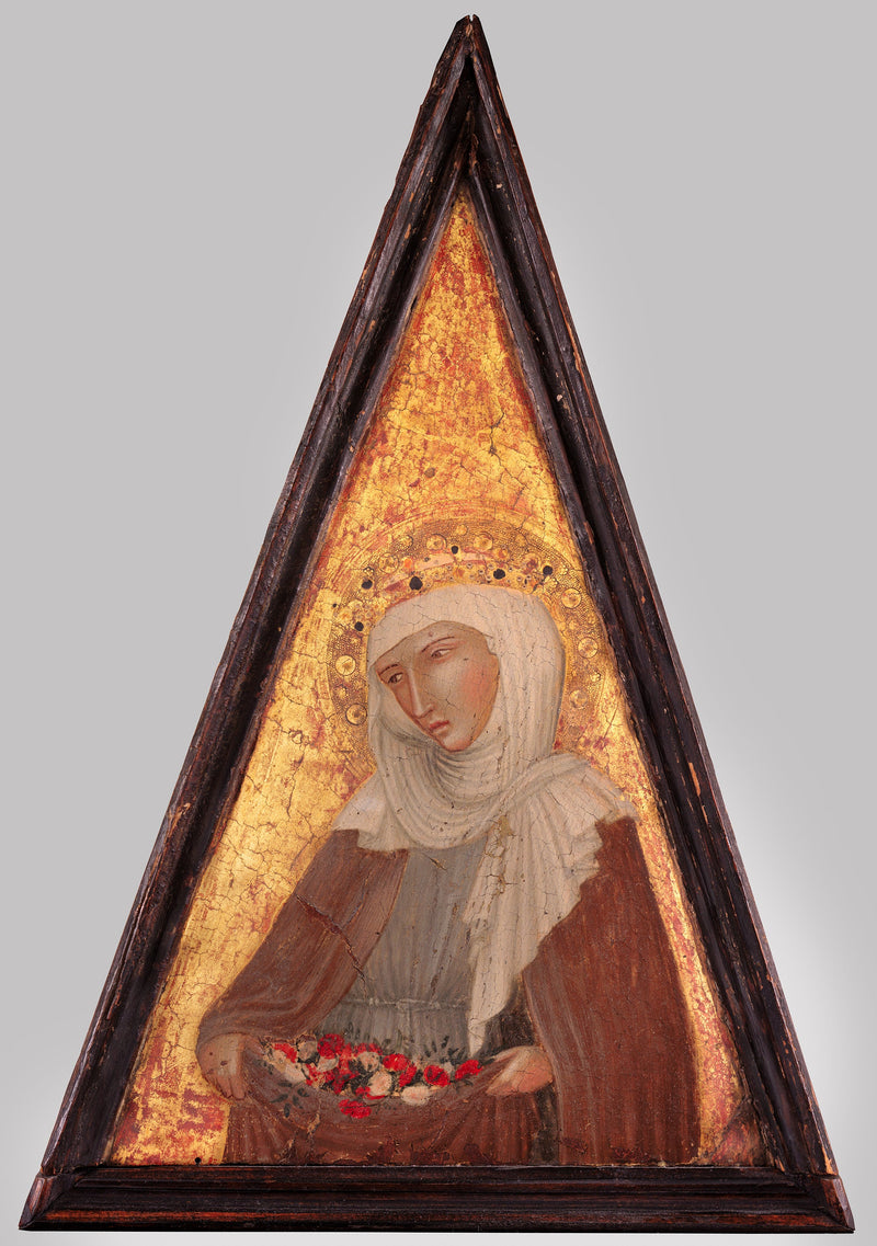 Santa Isabel de Hungria - Ambrogio Lorenzetti