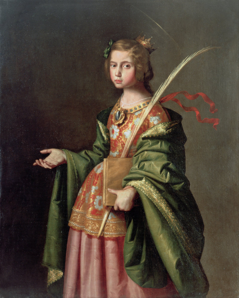 Santa Isabel da Turíngia - Francisco de Zurbarán