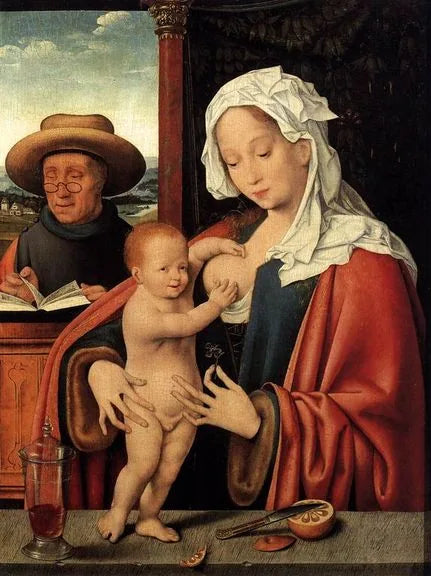 Santa Família - Joos van Cleve