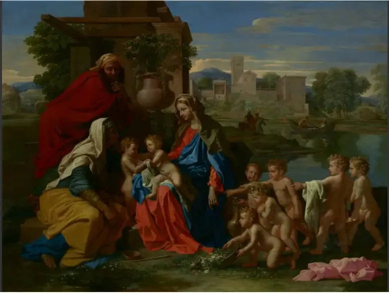 Santa Família - Nicolas Poussin