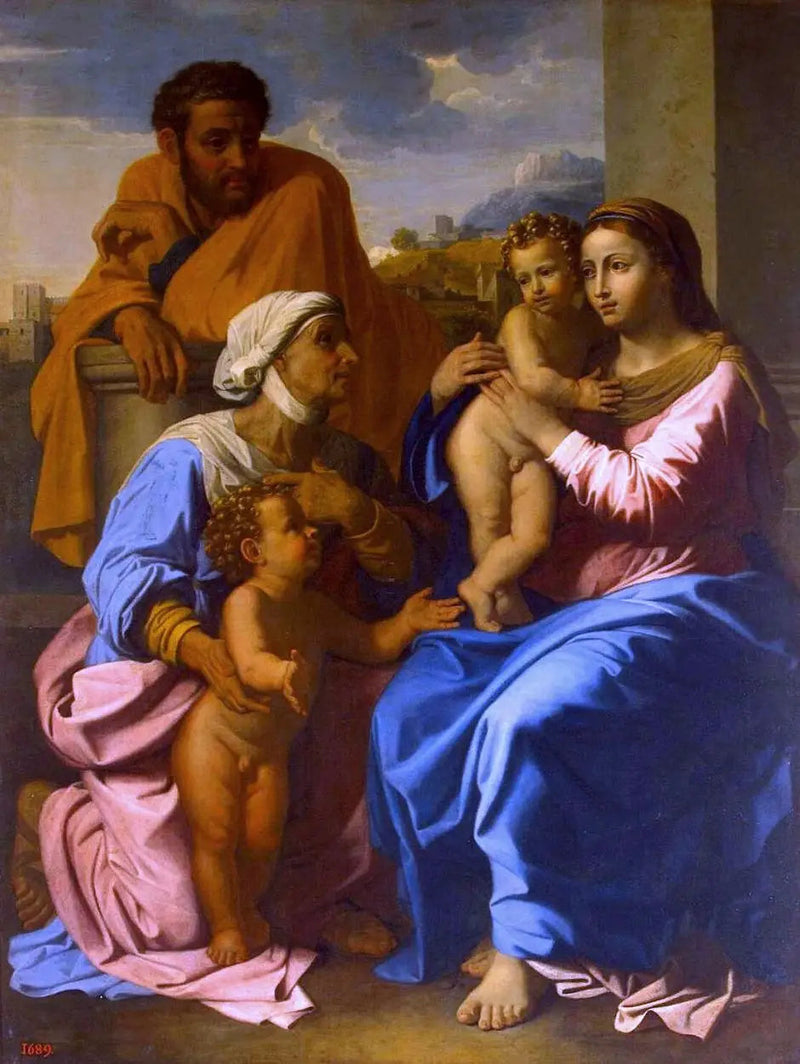 Santa Família - Nicolas Poussin