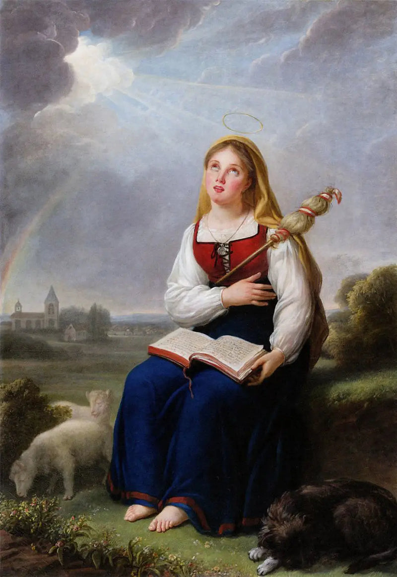Santa Genoveva - Élisabeth Vigée Le Brun