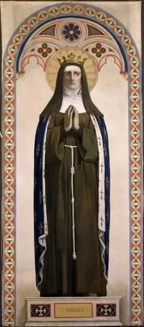 Santa Isabel da França - Jean-Auguste-Dominique Ingres