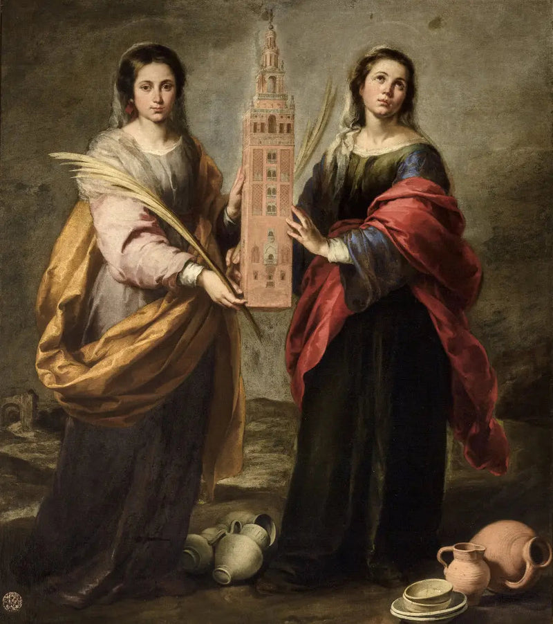 Santa Justina e Santa Rufina - Bartolome Esteban Murillo