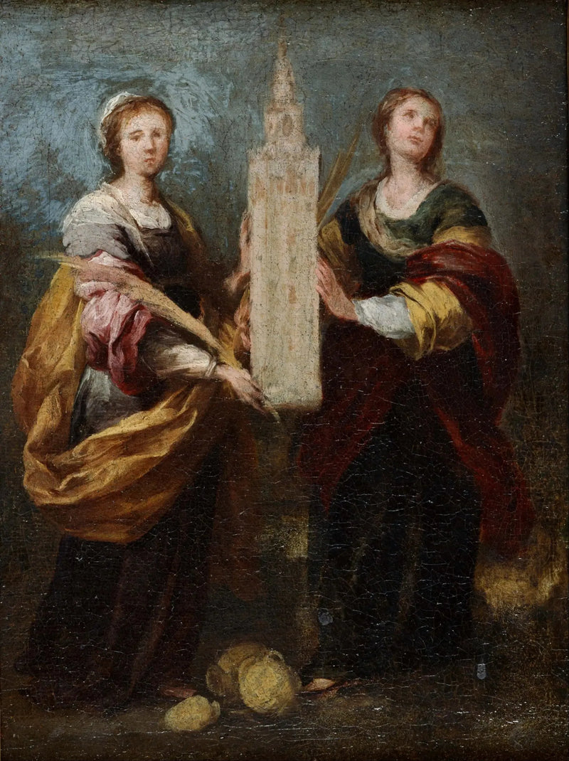 Santa Justina e Santa Rufina - Bartolome Esteban Murillo