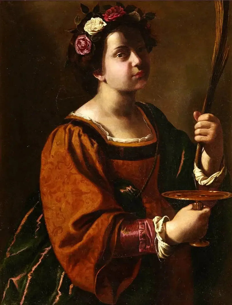 Santa Lúcia - Artemisia Gentileschi