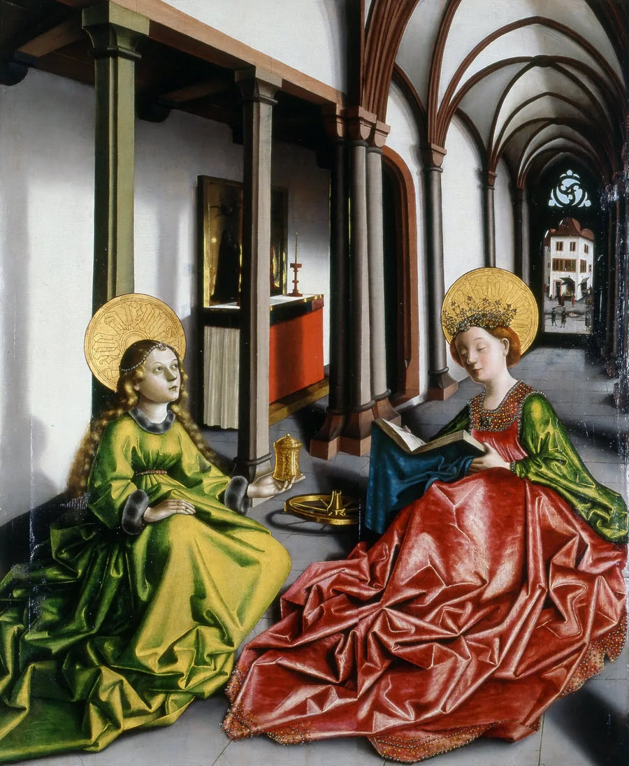 Santa Maria Madalena e Santa Catarina - Konrad Witz