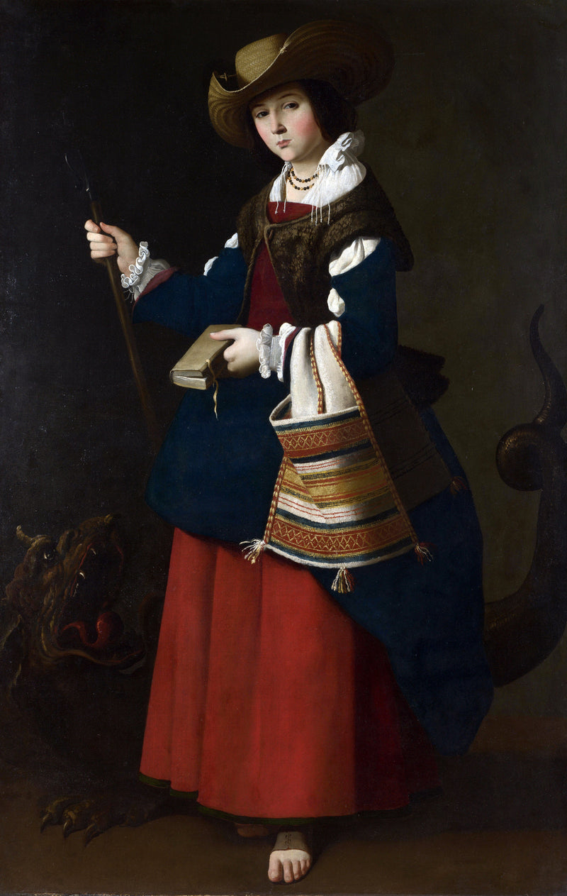 Santa Margarida - Francisco de Zurbarán
