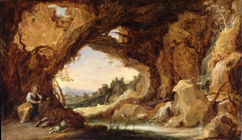 Santa Maria Madalena em penitência - David Teniers, o Jovem