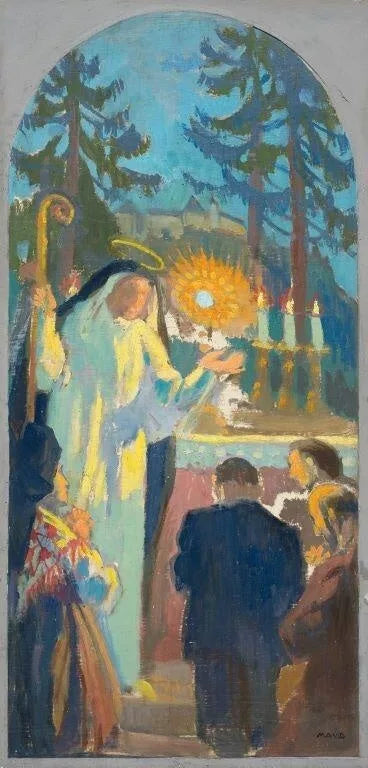 Santa Odila - Maurice Denis