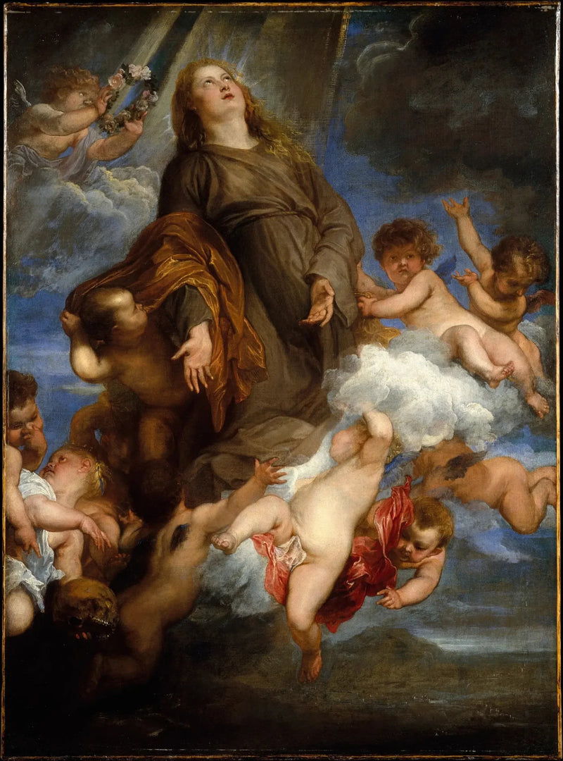 Santa Rosália intercedendo pelos pestilentos de Palermo - Antoine van Dyck