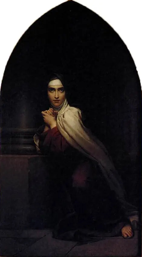 Santa Teresa d'Ávila em oração - François Gérard