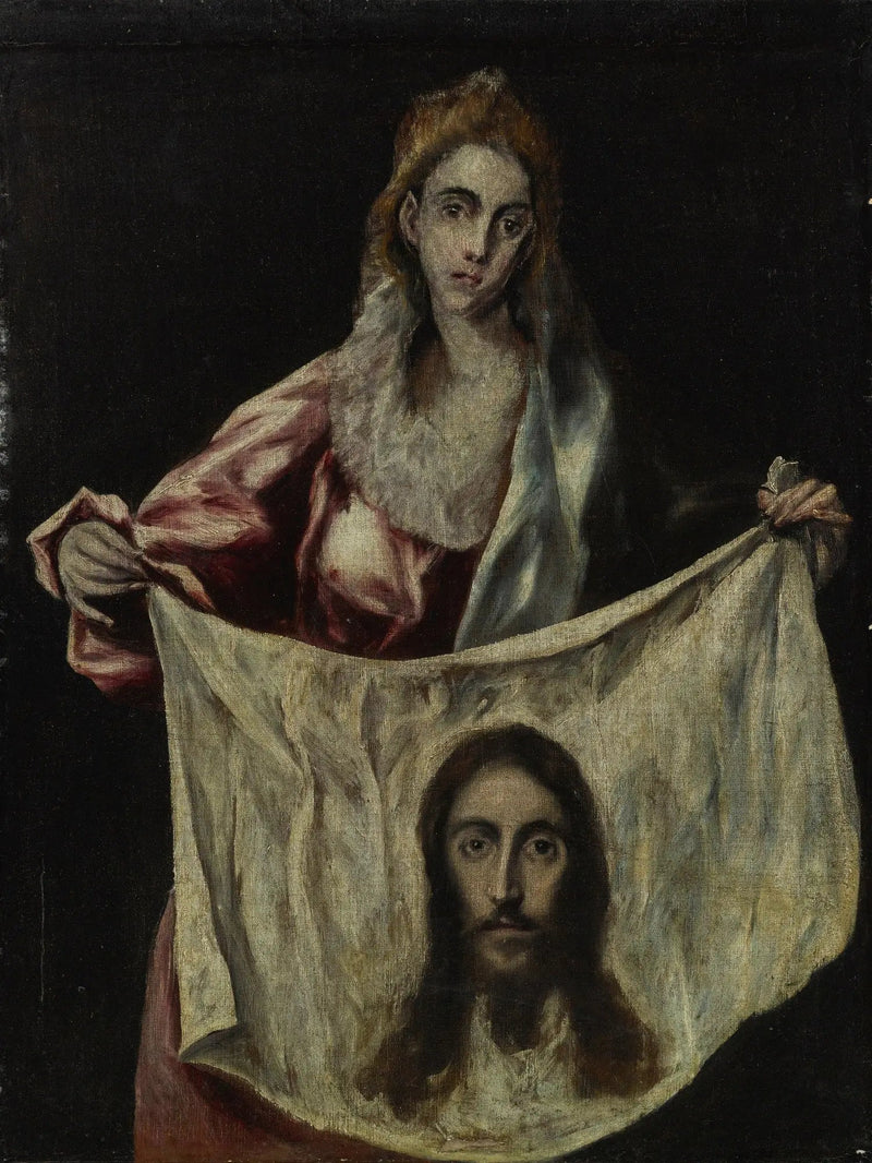 Santa Verônica, locatária de um lenço - El Greco
