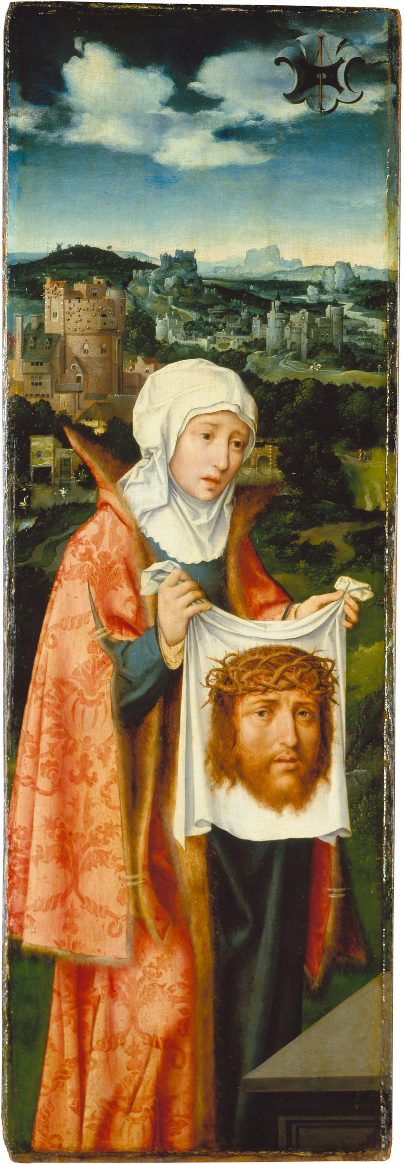 Santa Verônica apresentando o sudário - Joos van Cleve