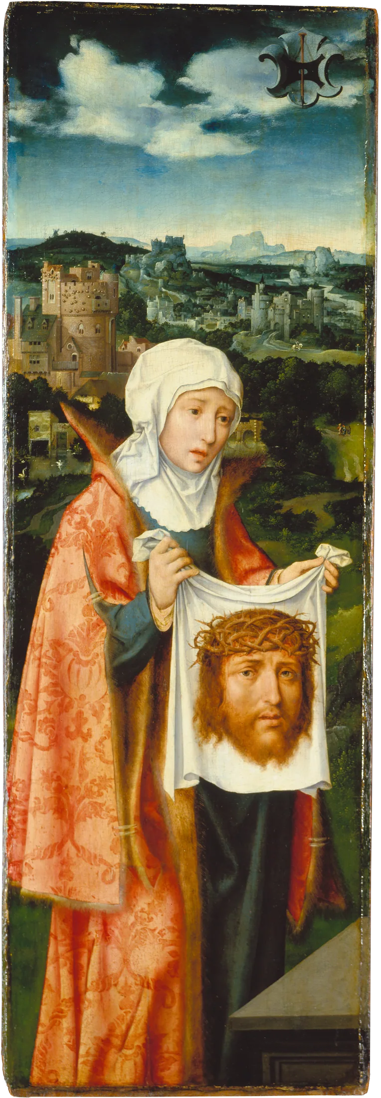 Santa Verônica apresentando o sudário - Joos van Cleve